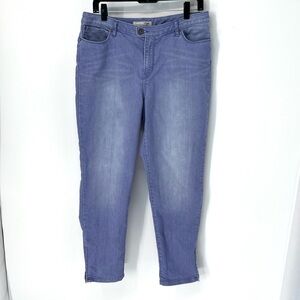 Chico’s platinum women’s straight leg jeans size 1.5 (10)